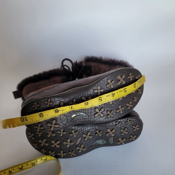 The North Face Abby III Waterproof Suede Leather Winter Boots. Size US 6/EU 37 - Picture 11 of 12